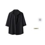 Футболка унисекс GDRX, белая (в комплекте с шалью черно-белой) - фото