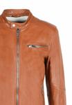 Куртка Freaky Nation Leather jacket, Cognac - фото 7
