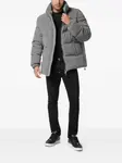 Стеганый пуховик Philipp Plein, серый - фото 2
