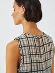 Свободное платье Check Shift John Lewis ANYDAY, Mono Check - фото 6