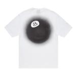 Футболка Stussy 8 Ball Fade Tee 'White', белый - фото 3