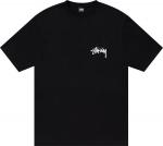 Футболка Stussy Coastline Tee 'Black', черный - фото
