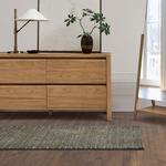 Шерстяной ковер Graduated, 244x305 см, землисто-зеленый - фото 2