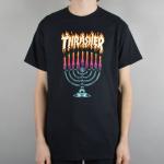 Футболка Thrasher Skate Menorah, черный - фото 3