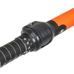 Весло для каяка Carbon X500 разборное регулируемое 2-составное 210–220 см ITIWIT, черный/неоновый оранжевый - фото 8