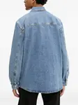 Джинсовая рубашка с карманами Karl Lagerfeld Jeans, синий - фото 2