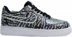 Кроссовки Nike Air Force 1 PRM GS 'Just Do It', черный - фото