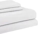 Комплект простыней Sferra Simply Celeste Queen - Белый - фото 4