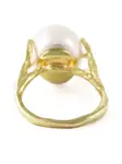 Кольцо с жемчугом 'Pearl' Wouters & Hendrix Gold, белый - фото 4