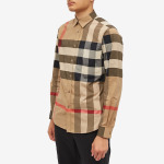 Рубашка Burberry Somerton Oversize Check Shirt - фото 2