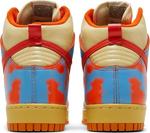 Кроссовки Nike Dunk High 1985 'Orange Acid Wash', оранжевый - фото 7