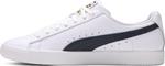Кроссовки Puma Clyde Core Leather Foil White Navy, белый - фото 3