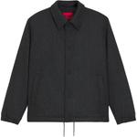 Пуховик SS26 мужской HUGO BOSS, темно-серый - фото