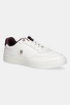 Кроссовки ESSENTIAL ELEVATED COURT SNEAKER из кожи Tommy Hilfiger, белый - фото
