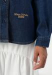 Блуза Marc O'Polo DENIM LONG SLEEVE KENT COLLAR, Dark Blue/Light-Blue Denim - фото 6