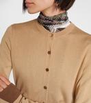 Кардиган из шелка, шерсти и кашемира Acne Studios, Sand Beige - фото 4