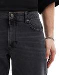 Джинсы Asos Design Classic Rigid, черный - фото 4