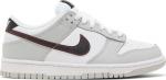 Кроссовки Nike Dunk Low SE GS 'Lottery Pack - Grey Fog', серый - фото