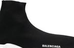Кроссовки Balenciaga Speed Sneaker Black Red, черный - фото 2