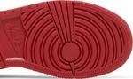 Кроссовки Air Jordan 1 Mid GS Reverse Bred, красный - фото 5