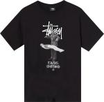 Футболка Stussy Levitate Tee 'Black', черный - фото