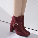 Женские элегантные ботильоны Roimaash, 061 Red - фото 4