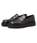 Кожаные мокасины Calvin Klein, черный - фото 2