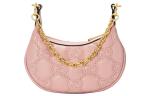 Сумка gg matelasse mini bag 'light pink' Gucci, розовый - фото 4