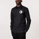 VERSACE JEANS COUTURE Мужская черная рубашка SS23 - фото 4