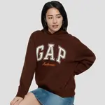 Свитшот женский GAP, коричневый - фото 6