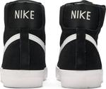 Кроссовки Nike Blazer Mid '77 Suede 'Black White', черный - фото 7