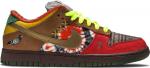 Лимитированные кроссовки Nike Dunk Low SB 'What The Dunk', мультикорол - фото 2