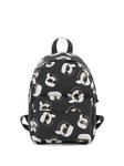 Karl Lagerfeld Kids рюкзак с принтом иконы Карла, черный - фото