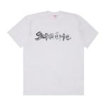 Футболка Supreme Liquid T-Shirt 'White', белый - фото