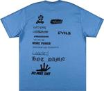 Футболка Supreme No More Shit Tee 'Dusty Light Royal', синий - фото 3