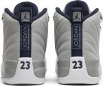 Кроссовки Air Jordan 12 Retro BG University Blue, серый - фото 6