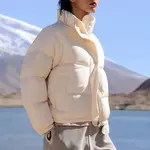 ASICS Пуховик женский бежевый Beige - фото 5