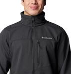 Columbia мужская куртка Cruiser Valley II Softshell, Black Heather - фото 4