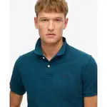 Поло с коротким рукавом Superdry Vint Destroy, синий - фото 3