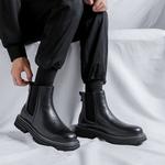 Ботинки Челси мужские черный Cachiotti - фото 8