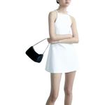 Платье без рукавов женское белое Zara - фото 6