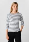 Топ comma SLIM-FIT-MIT ÄRMELN, Schiefergrau/Grey - фото