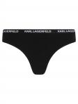 Karl Lagerfeld Трусики в черном цвете - фото