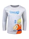 Рубашка с длинным рукавом Dragon Ball, серый - фото