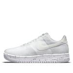 Кроссовки air force 1 crater flyknit Nike, белый - фото