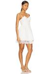 Мини-платье Shae от For Love & Lemons, white - фото 2