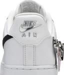 Кроссовки Nike Air Force 1 '07 Premium 'Zip Swoosh - White', белый - фото 8