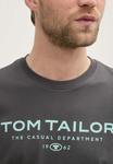 Футболка TOM TAILOR WITH PRINT, Tarmac Grey/Grey - фото 4
