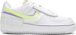 Кроссовки Nike Wmns Air Force 1 Shadow 'White Electric Green', белый - фото