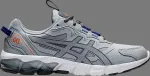 Кроссовки gel quantum 90 3 'piedmont grey metropolis' Asics, серый - фото